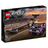 LEGO 乐高 超级赛车系列 76904 道奇挑战者和莫珀1970