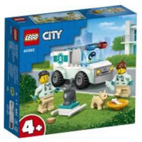 LEGO 乐高 City城市系列 60382 兽医救护车大救援
