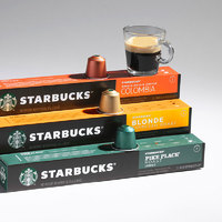 STARBUCKS 星巴克 胶囊咖啡意式浓缩烘焙咖啡 4盒装