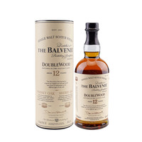 The Balvenie 百富 12年双桶苏格兰达夫镇 单一麦芽威士忌 700ml