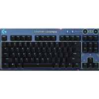 logitech 罗技 G PRO键盘有线LOL海克斯游戏机械键盘茶轴87键