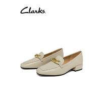 Clarks 其乐 赛伦系列 女士全皮乐福鞋 261673874