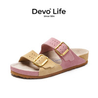 Devo 的沃 女士软木拖鞋 22004