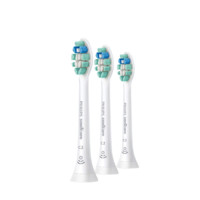 PLUS会员！PHILIPS 飞利浦 牙菌斑防御型系列 HX9023/67 电动牙刷刷头 白色 3支装