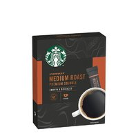 STARBUCKS 星巴克 进口中度烘焙美式速溶即溶黑咖啡2.3g*10袋