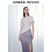 URBAN REVIVO 女士短袖T恤 UWG432079