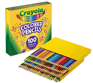 Crayola 绘儿乐 100色彩色铅笔套装  直邮含税到手￥104.75