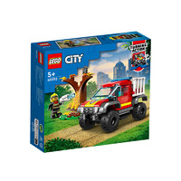 LEGO 乐高 City城市系列 60393 消防车紧急救援