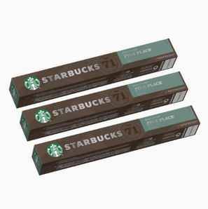 88VIP！STARBUCKS 星巴克 Pike Place烘焙(大杯)浓缩胶囊咖啡5.3g*10颗*3盒