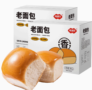 FUSIDO 福事多 传统老面包 300g*2箱