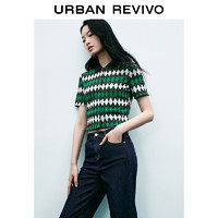 URBAN REVIVO 女士短袖POLO衫 UWU432013
