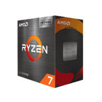 AMD R7-5800X3D CPU 盒装 3.4 GHz 8核16线程