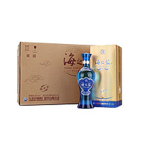 YANGHE 洋河 海之蓝 蓝色经典 52%vol 浓香型白酒 480ml*6瓶 整箱装