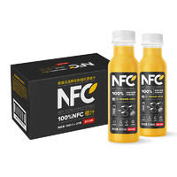 农夫山泉 NFC果汁  橙汁鲜果  300ml*24瓶