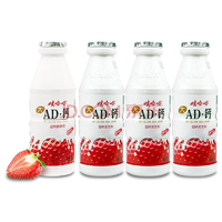 娃哈哈AD钙奶（草莓）220g*4瓶