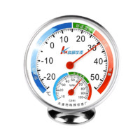 温度计家用室内高精度精准壁挂式婴儿房冰箱气温室温干温湿度计表