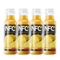 农夫山泉 NFC果汁（冷藏型） 100%鲜榨凤梨混合汁 300ml*4瓶