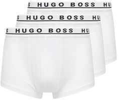 S码！BOSS Hugo Boss 雨果·博斯 男士弹力棉平角内裤3条装  直邮含税到手￥180