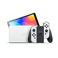 Nintendo 任天堂 日版 Switch游戏主机 OLED款 白色