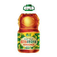 XIWANG 西王 低芥酸浓香菜籽油5L食用油非转基因物理压榨炒菜家用浓香桶装