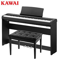 KAWAI 卡瓦依 电钢琴 ES110黑色 原装木架+三踏板+礼包