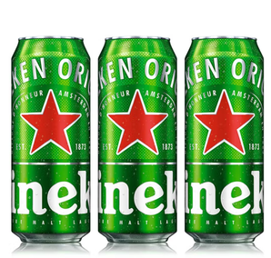 PLUS会员！Heineken 喜力 啤酒 经典 500ml*3听