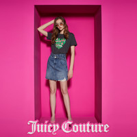 Juicy Couture 橘滋 女士印花短袖T恤 620123SS395BV092