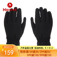 Marmot 土拨鼠 反季特价Marmot/土拨鼠运动户外男女通用防泼水舒适M1软壳手套