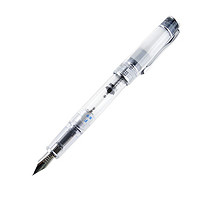 PILOT 百乐 钢笔 FPRN-350R 透明黑 F尖 单支装