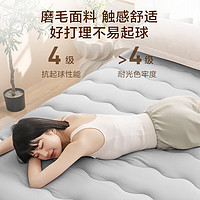 某东京造 四季云柔床褥 榻榻米床垫床褥子 可折叠易收纳 150x200cm 清雅灰