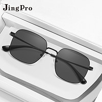 JingPro 镜邦 1.56近视太阳镜（含散光）+超酷双梁飞行员镜框多款可选