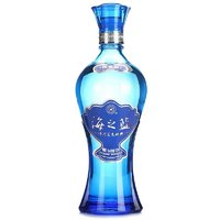 YANGHE 洋河 Plus会员：洋河蓝色经典 海之蓝 42度 520ml 绵柔浓香型白酒 单瓶