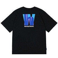 WASSUPHOUSE 男士嘻哈短袖t恤