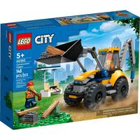 LEGO 乐高 City城市系列 60385 建筑挖掘机