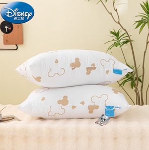 Disney 迪士尼 米奇安睡枕头枕芯  一对装 48*74cm