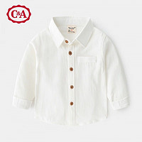 C&A 西雅衣家 儿童秋冬新款纯色衬衫