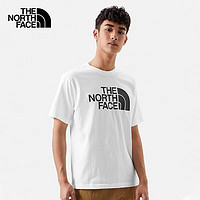 北面 短袖T恤男23春夏户外舒适棉质休闲短袖7WCI FN4/白色 XXL