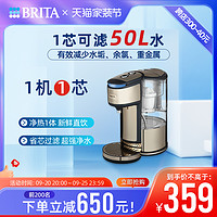 BRITA 碧然德 家用即热净水吧去水垢家用电热过滤净水壶1.8L德国