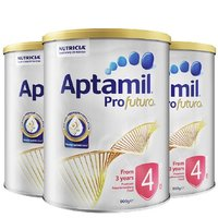 Aptamil 爱他美 白金澳洲版 幼儿配方奶粉 4段 900g*3罐