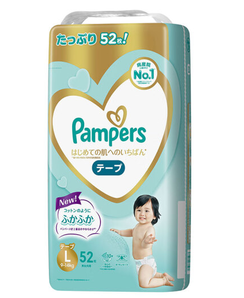 Pampers 帮宝适 一级帮系列 纸尿裤 L52片 日版