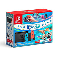 Nintendo 任天堂 Switch 续航彩主机+Switch Sports运动数字版游戏套装