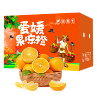 鲜菓篮 四川果冻橙 5斤(果径60-65MM)