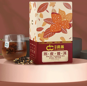 DIAOCHA 调茶 陈皮普洱袋泡茶 14袋