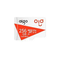 aigo 爱国者 T1JD Micro-SD存储卡 256GB（UHS-I、V30、U3、A1）