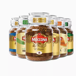 Moccona 摩可纳 冻干黑咖啡 100g 多款可选45元包邮（需领券）