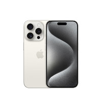 Apple 苹果 15Promax Apple iPhone15Pro max 苹果手机5G 白色钛金属 512G