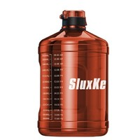 SLUXKE 大容量运动水壶 2.3L 落日橙