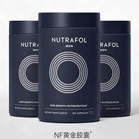 NUTRAFOL 联合利华NF黄金胶囊男士养发口服专用头发营养维生素*3瓶