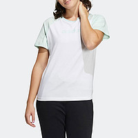 adidas 阿迪达斯 女款圆领短袖T恤 HI4655