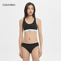 Calvin Klein Jeans 卡尔文·克莱恩牛仔 女士休提花腰边三角内裤 QP2451O  三条装